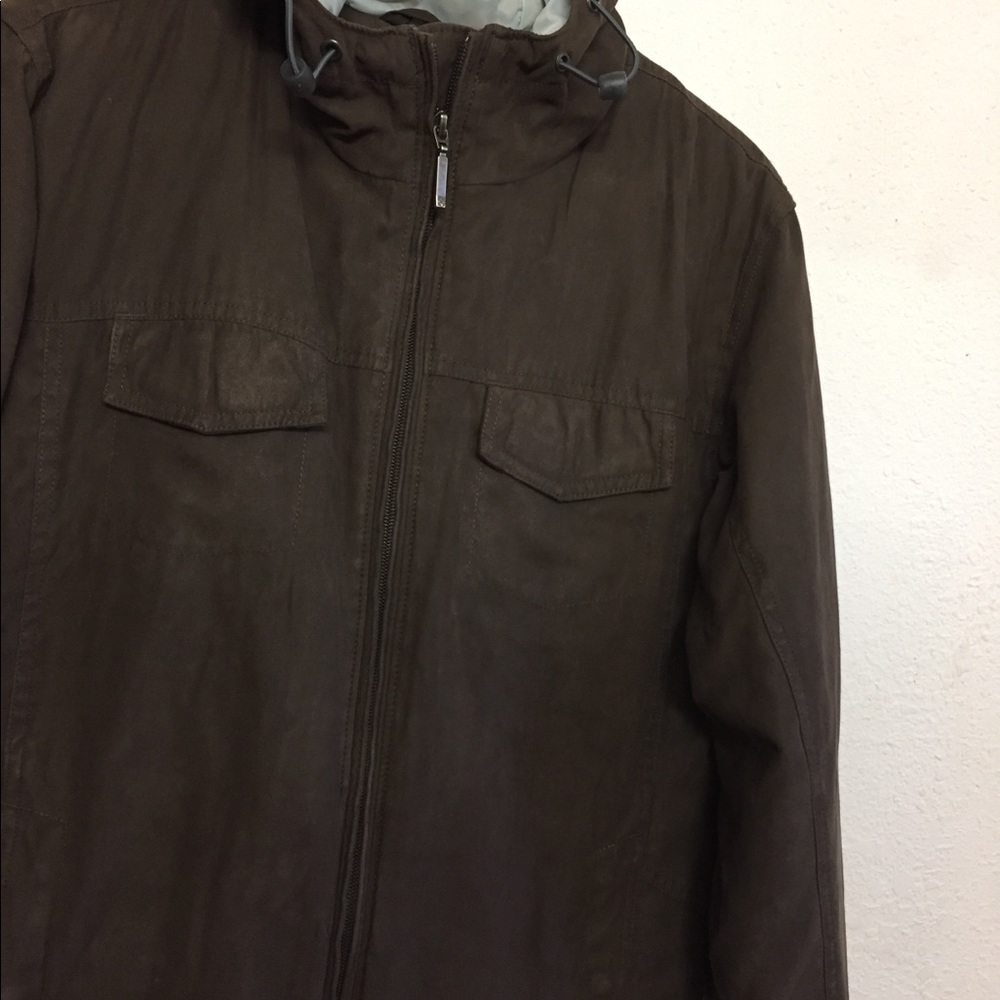 Columbia Hoodie Brown Jacket